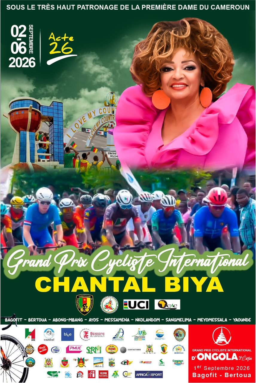 Affiche Officielle Grand Prix Chantal Biya Acte 26