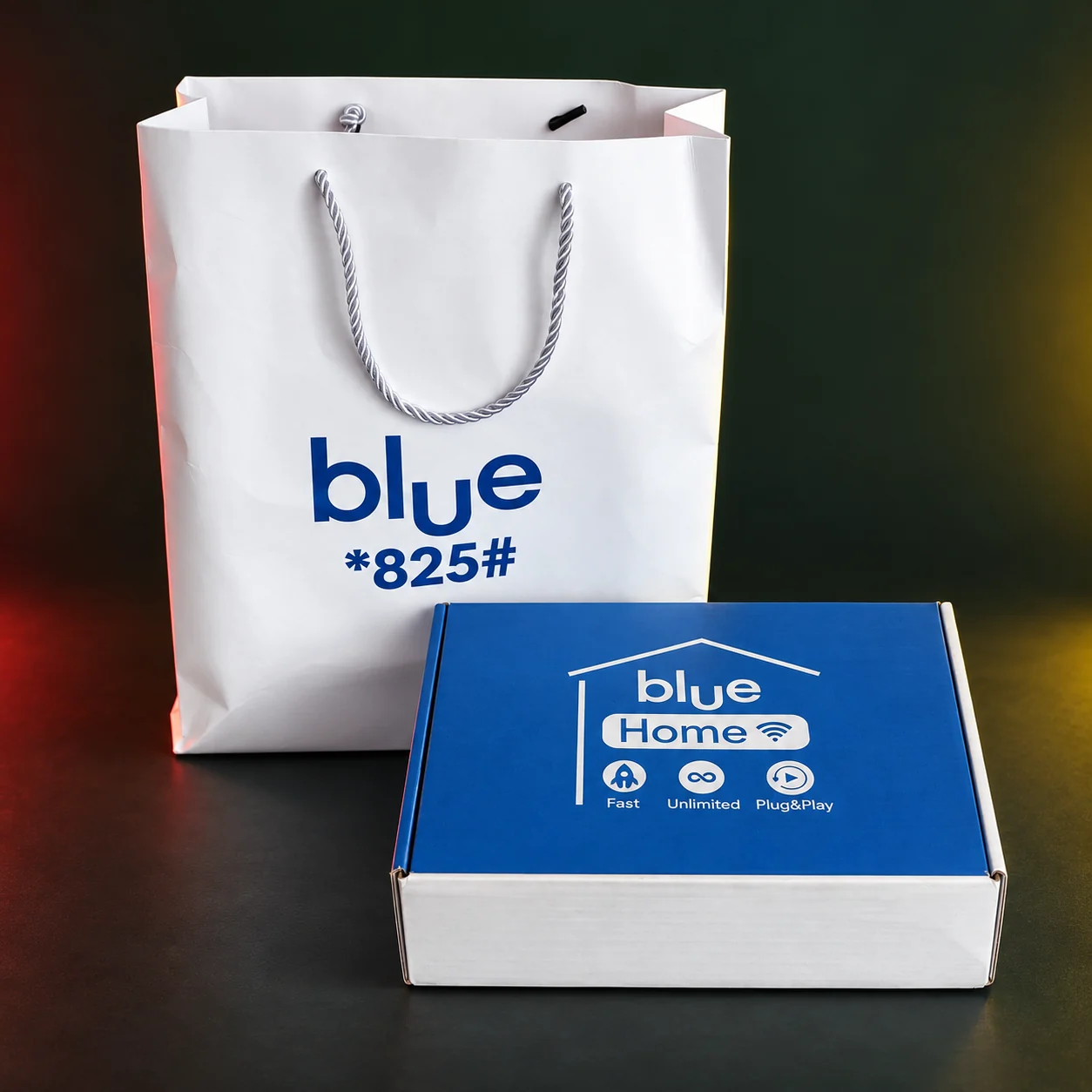 Box Internet Blue